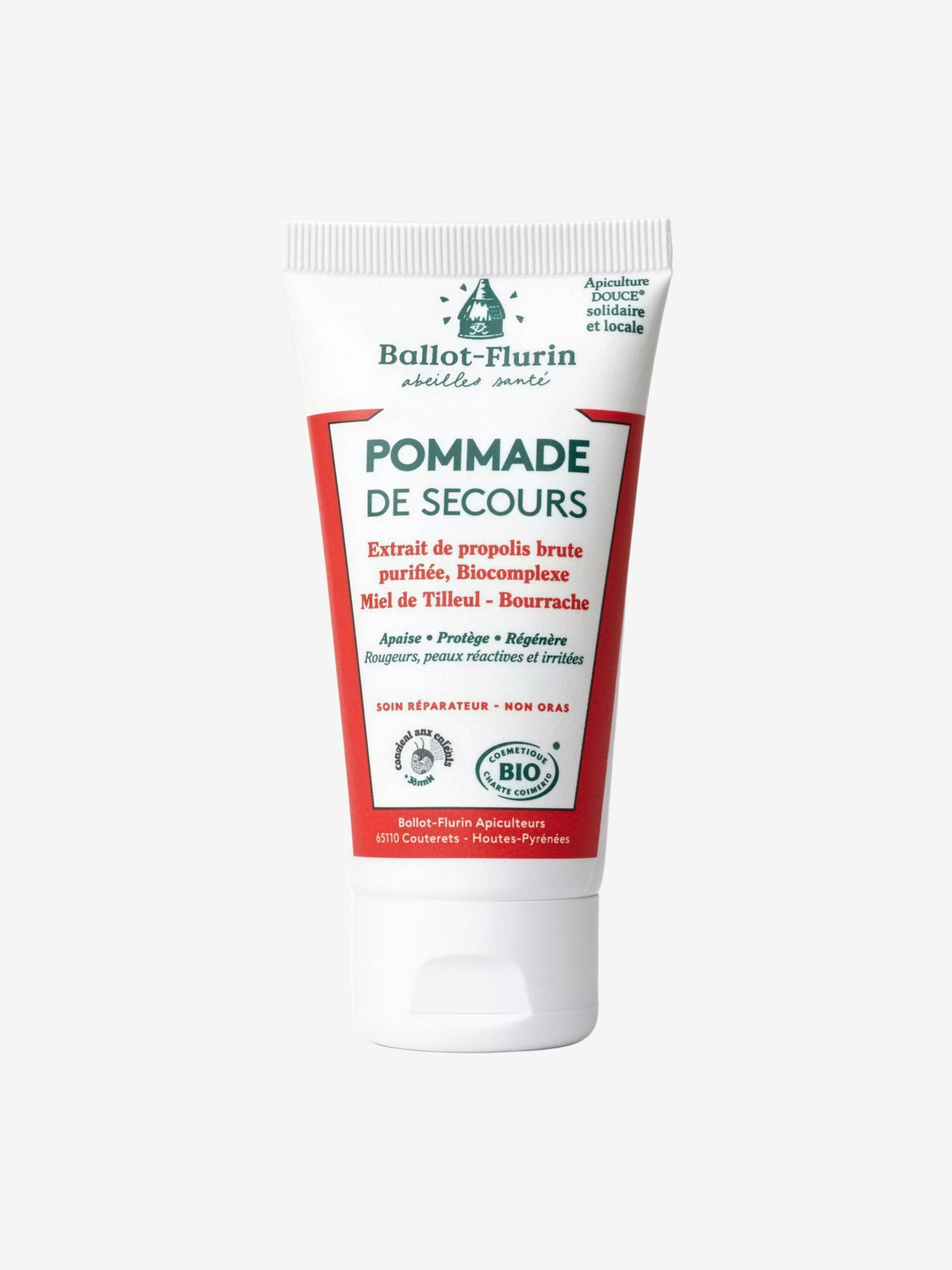 Pommade de Secours 50 ml Ballot Flurin - Herboristerie de Paris