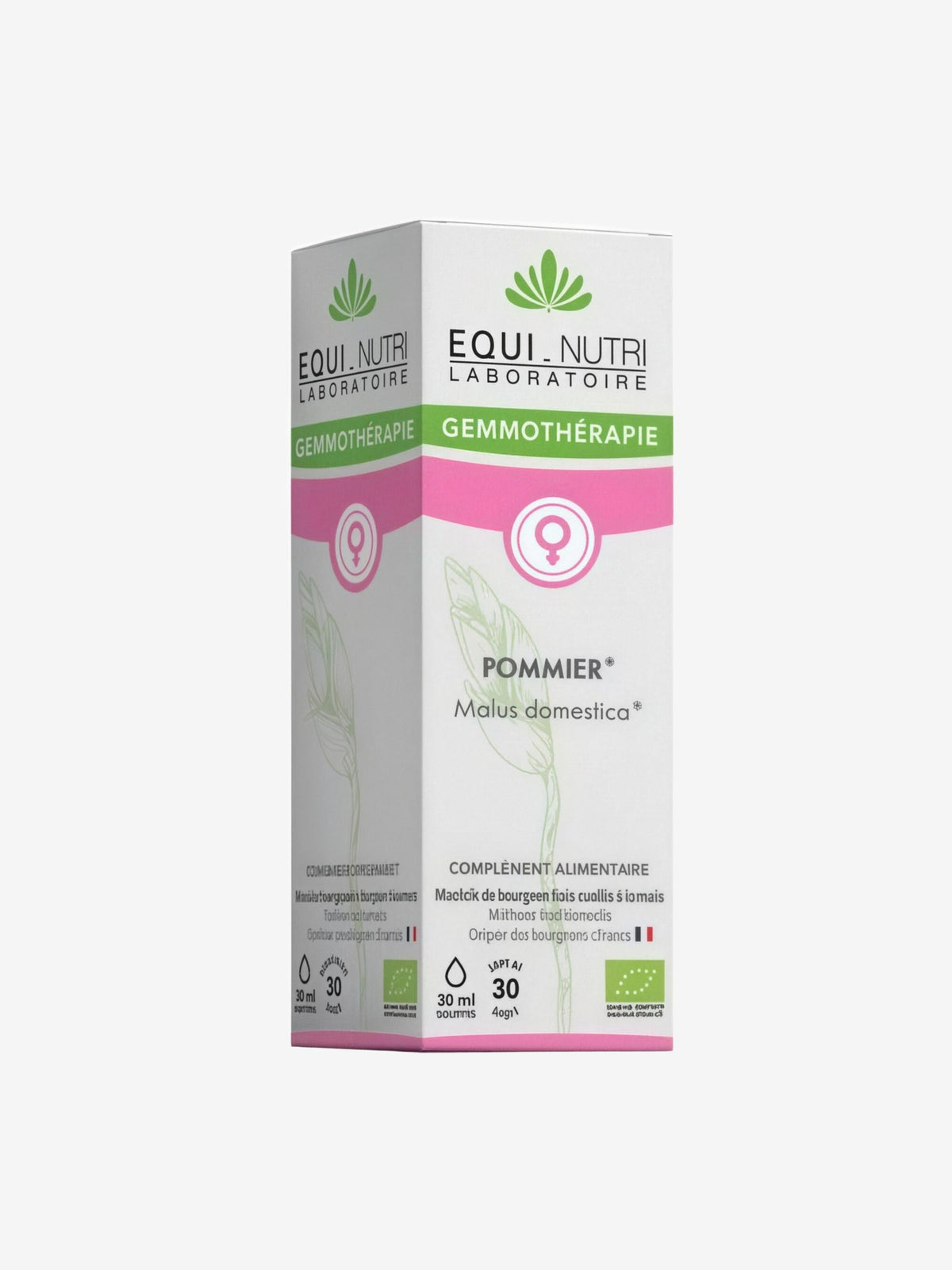 Pommier bio Flacon compte gouttes 30ml Equi-Nutri - Herboristerie de Paris