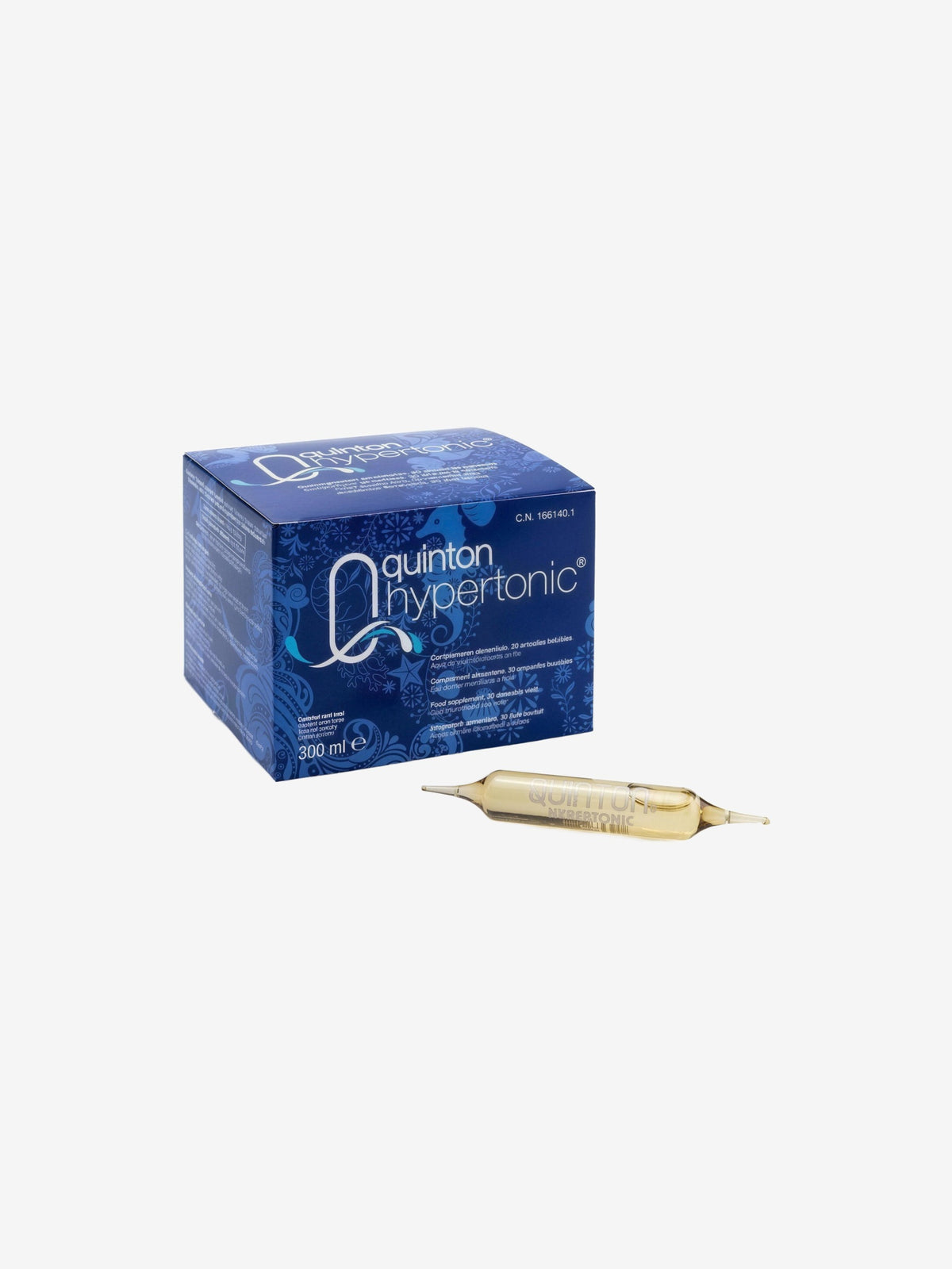 Quinton Hypertonic buvable 30 ampoules Quinton - Herboristerie de Paris