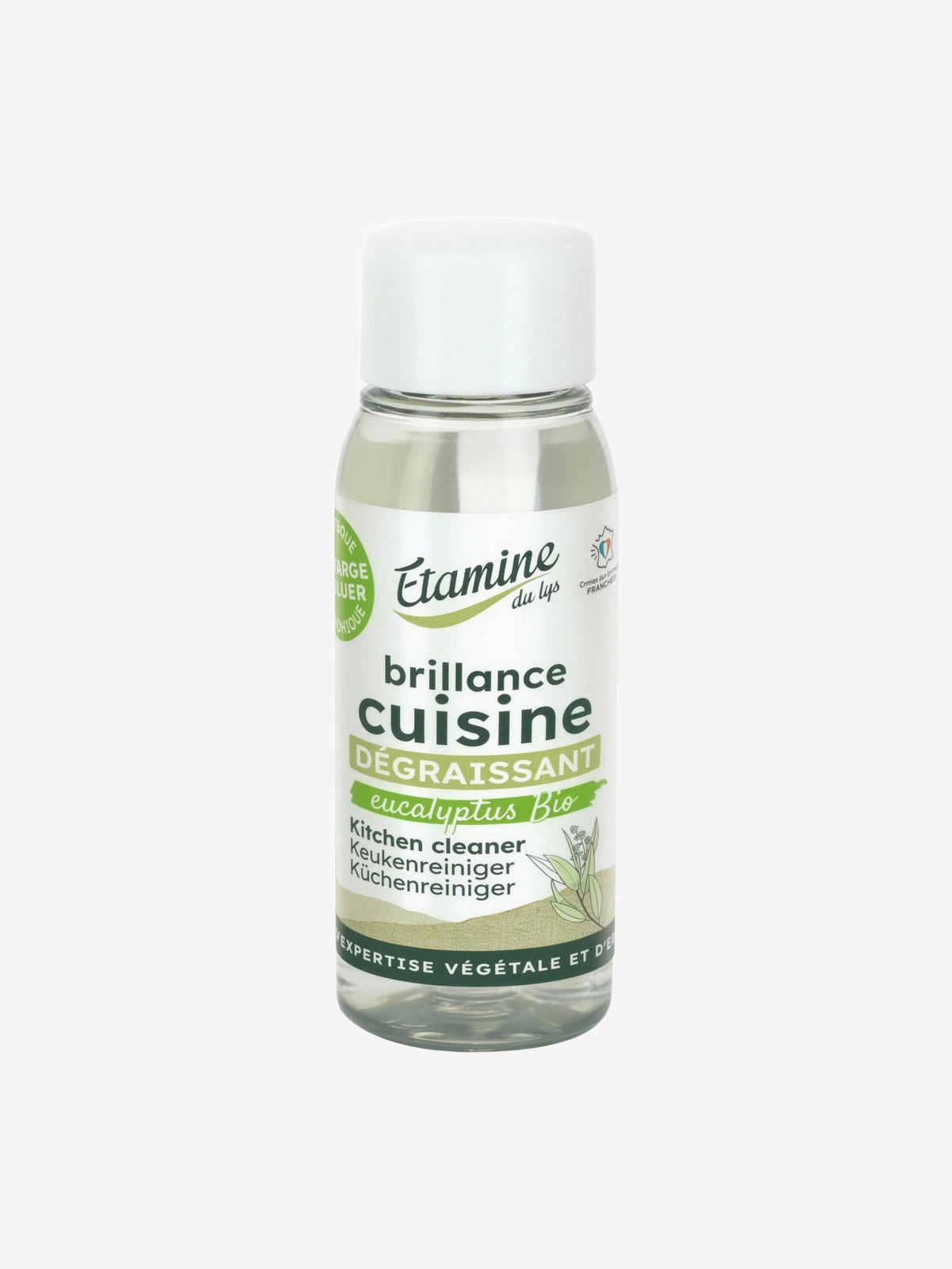 Recharge à diluer Brillance cuisine à l'eucalyptus pulvérisateur 50ml Etamine du Lys - Herboristerie de Paris