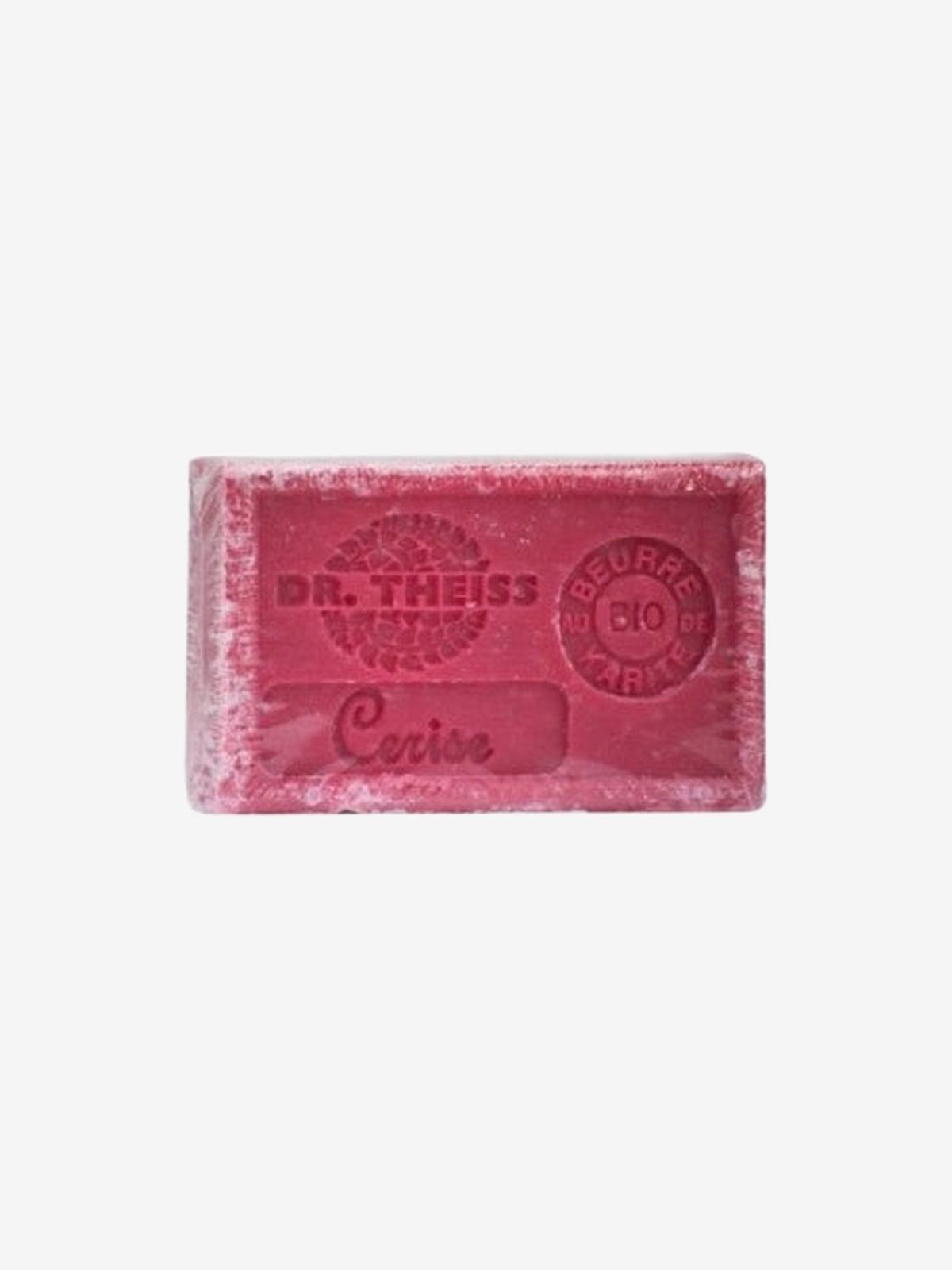 Savon de Marseille à la Cerise enrichi en Beurre de Karité 125g Dr.Theiss - Herboristerie de Paris