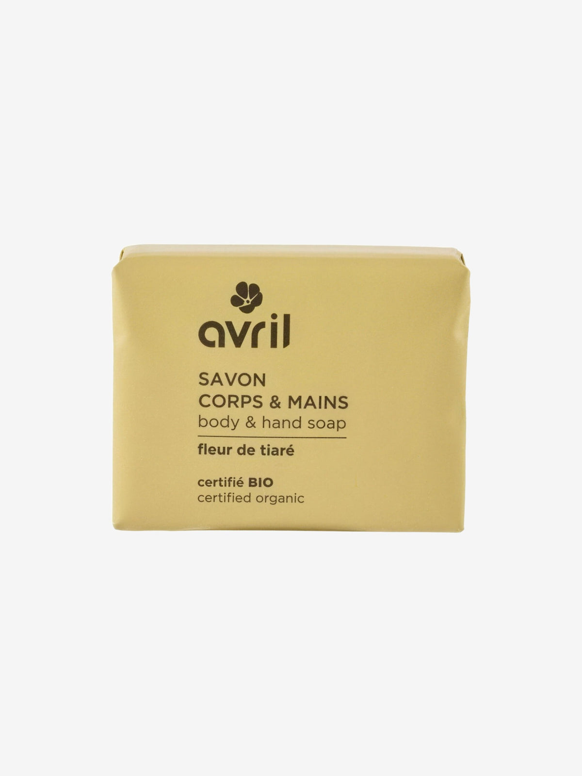 Savon de Provence corps et mains Fleur de Tiaré 100g Avril - Herboristerie de Paris