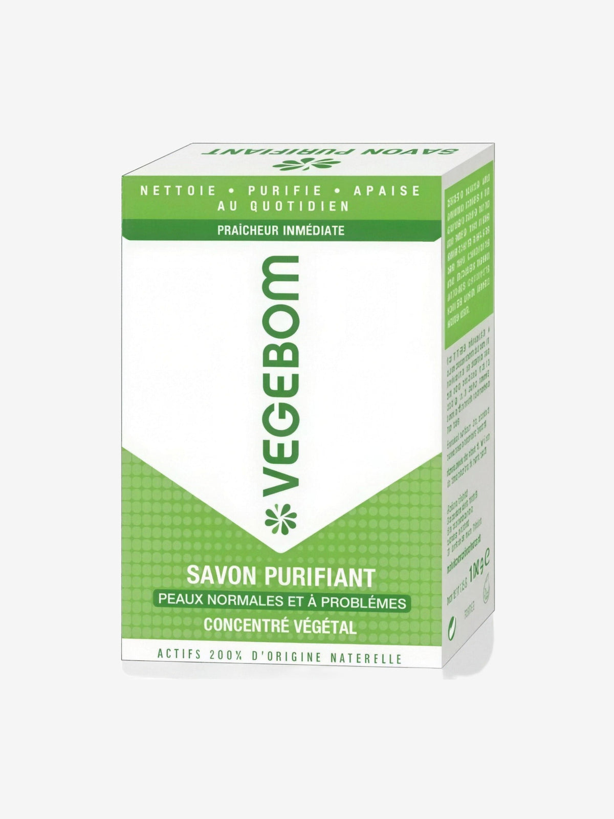 Savon purifiant du Dr Miot 100 gr Vegebom - Herboristerie de Paris