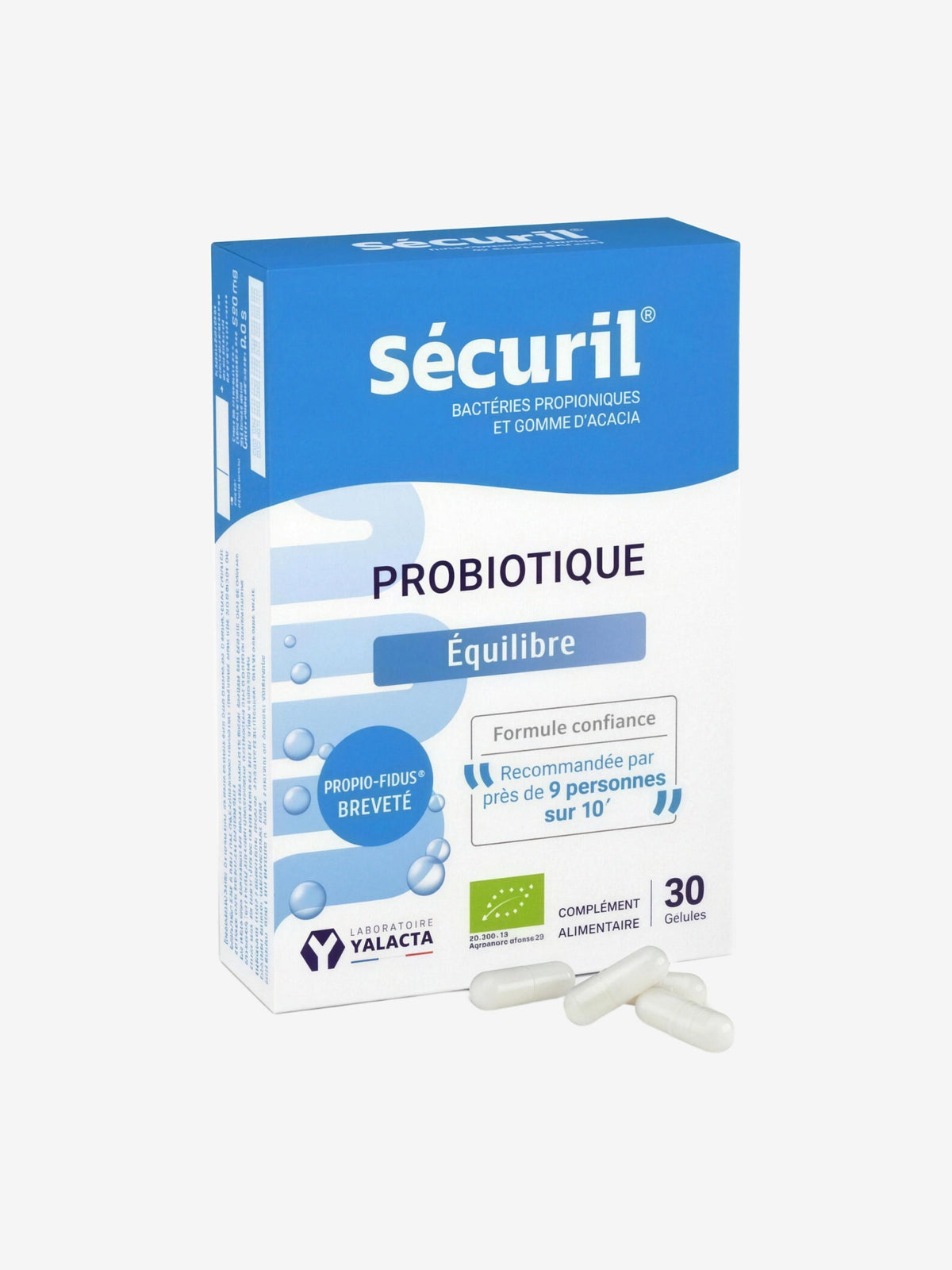 Sécuril 30 gélules Yalacta - Herboristerie de Paris