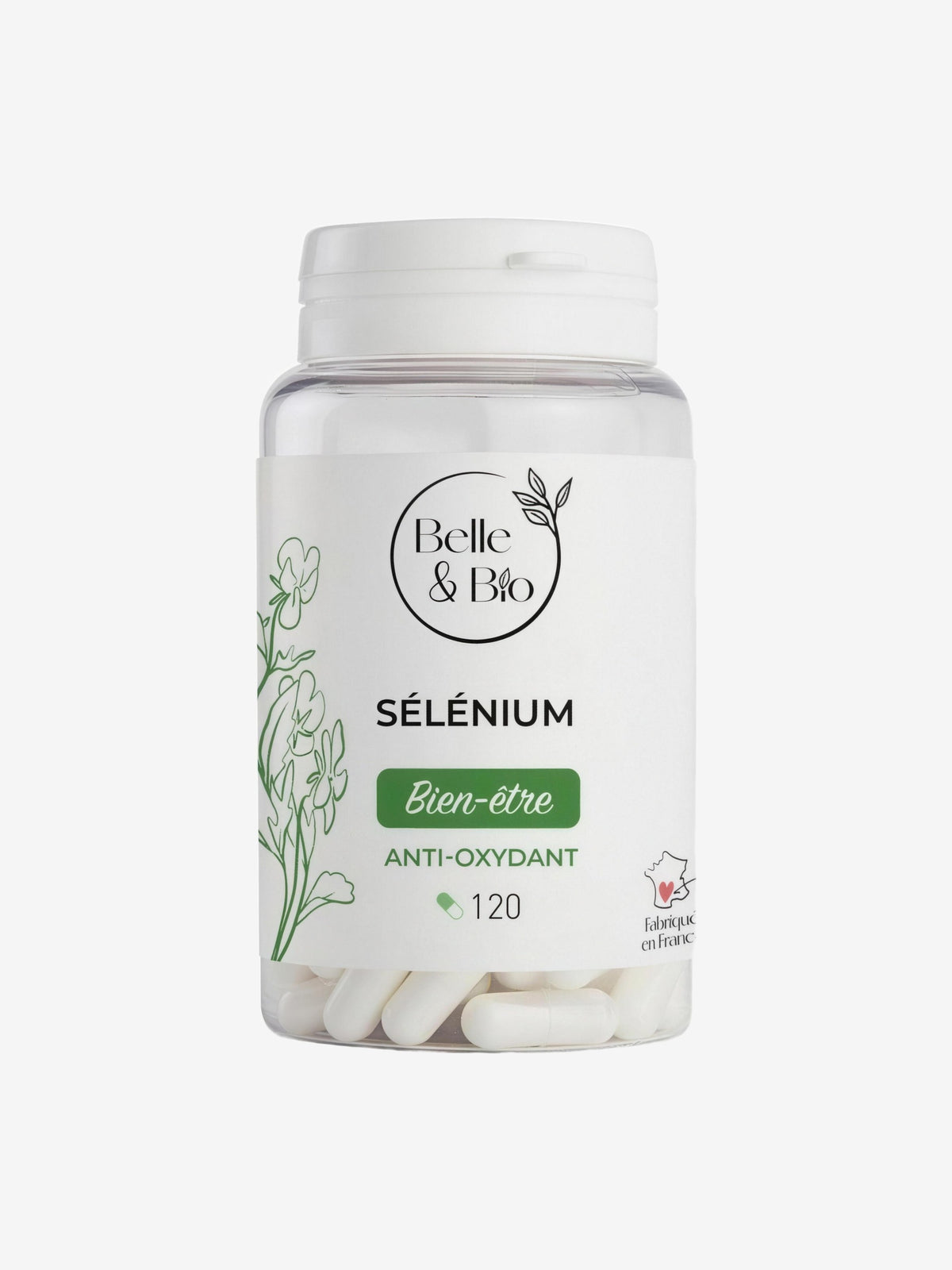 Selenium naturel 120 gélules Belle et Bio - Herboristerie de Paris