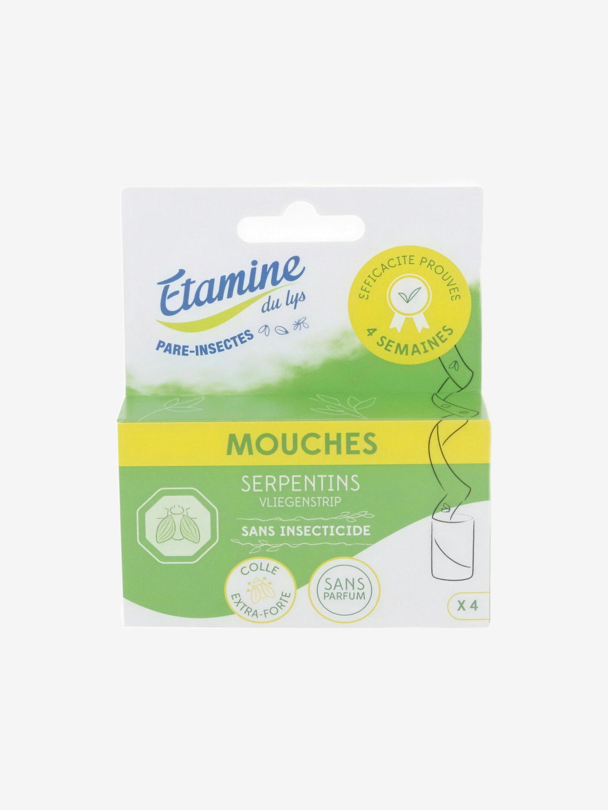 Serpentins attrape mouches x4 Etamine du Lys - Herboristerie de Paris