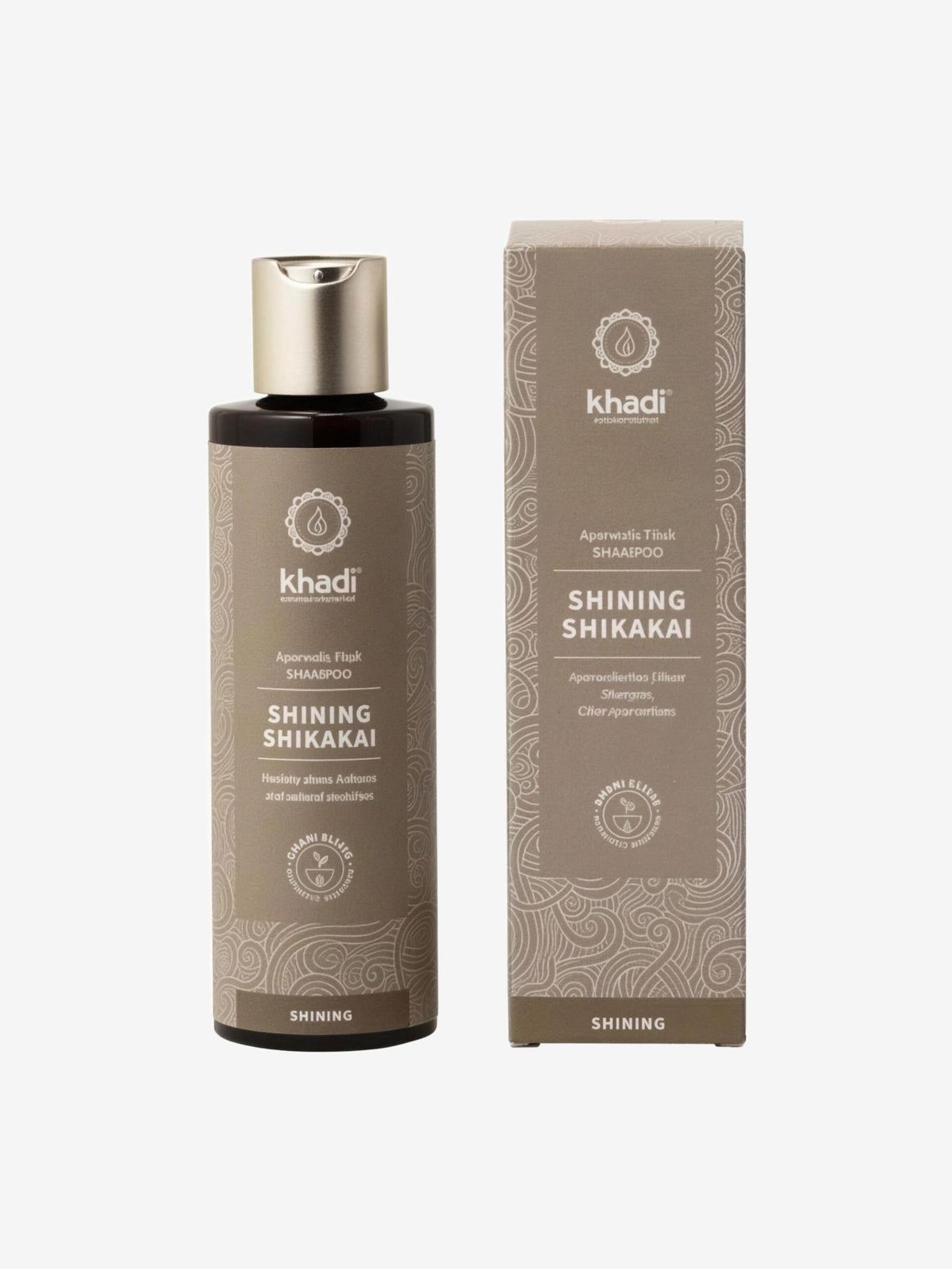 Shampooing ayurvédique Shikakaï Shine 200ml Khadi - Herboristerie de Paris