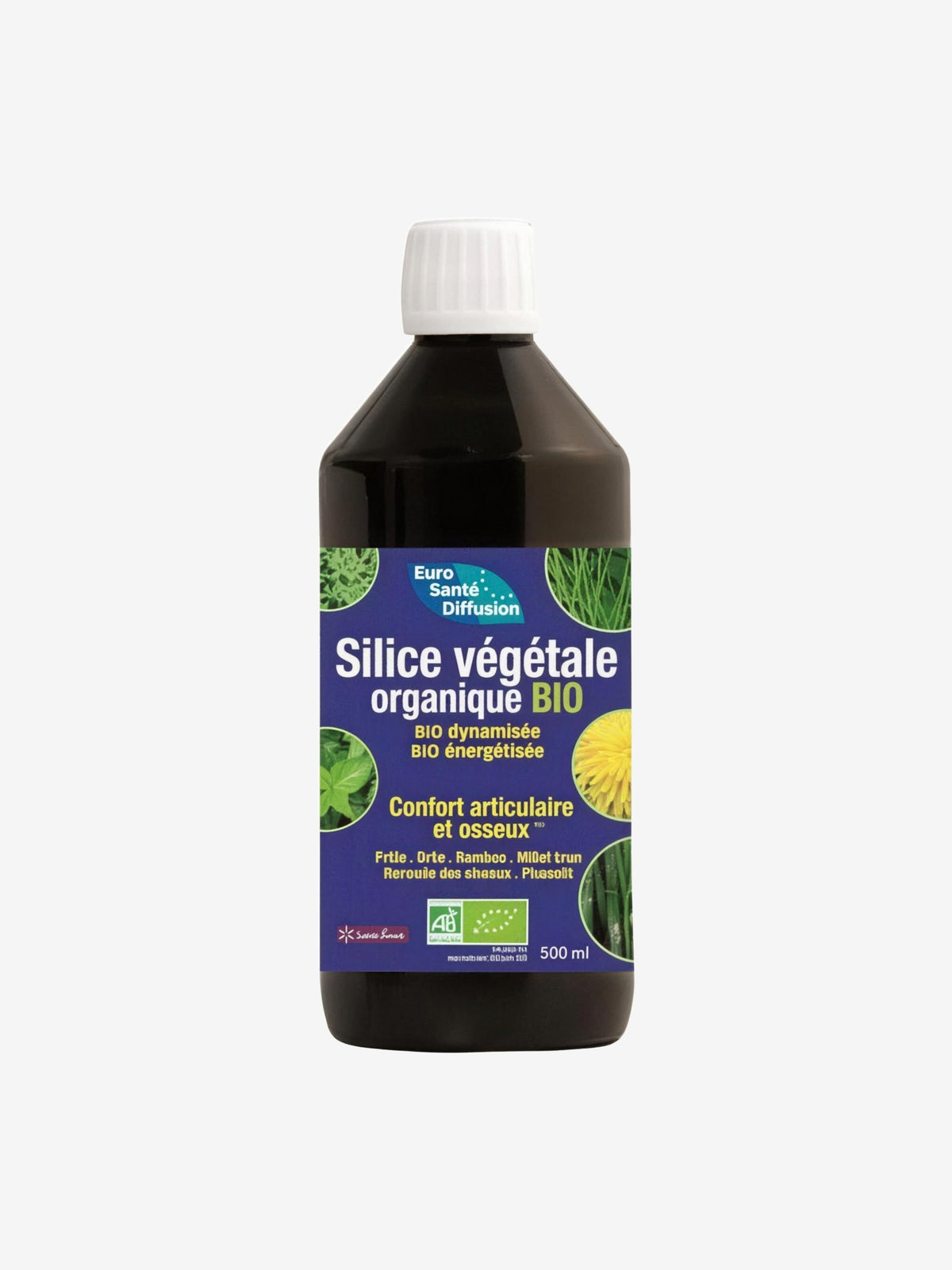 Silice végétale organique Bio 500ml Phytofrance - Herboristerie de Paris