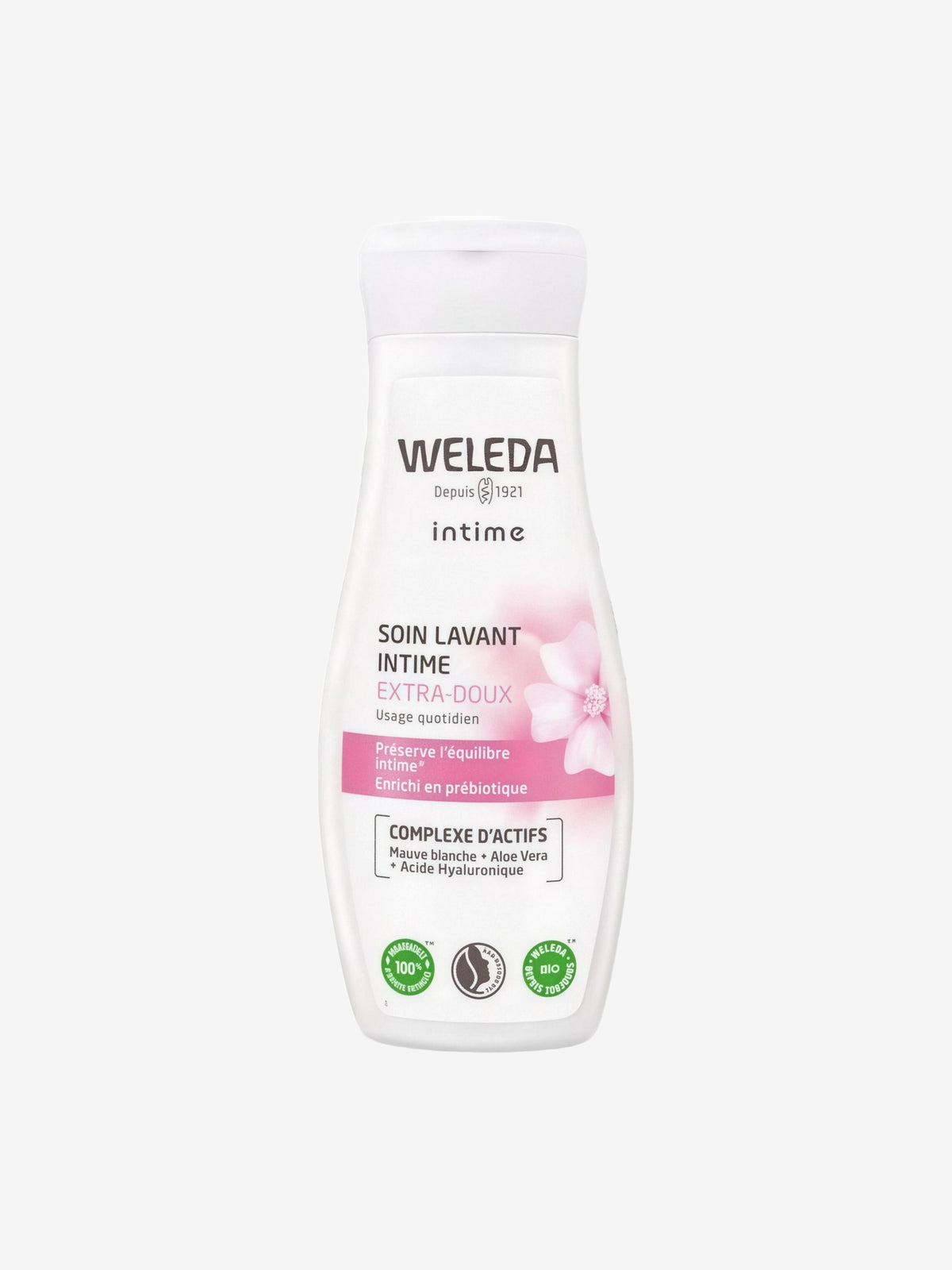 Soin lavant intime extra doux 200 ml Weleda - Herboristerie de Paris