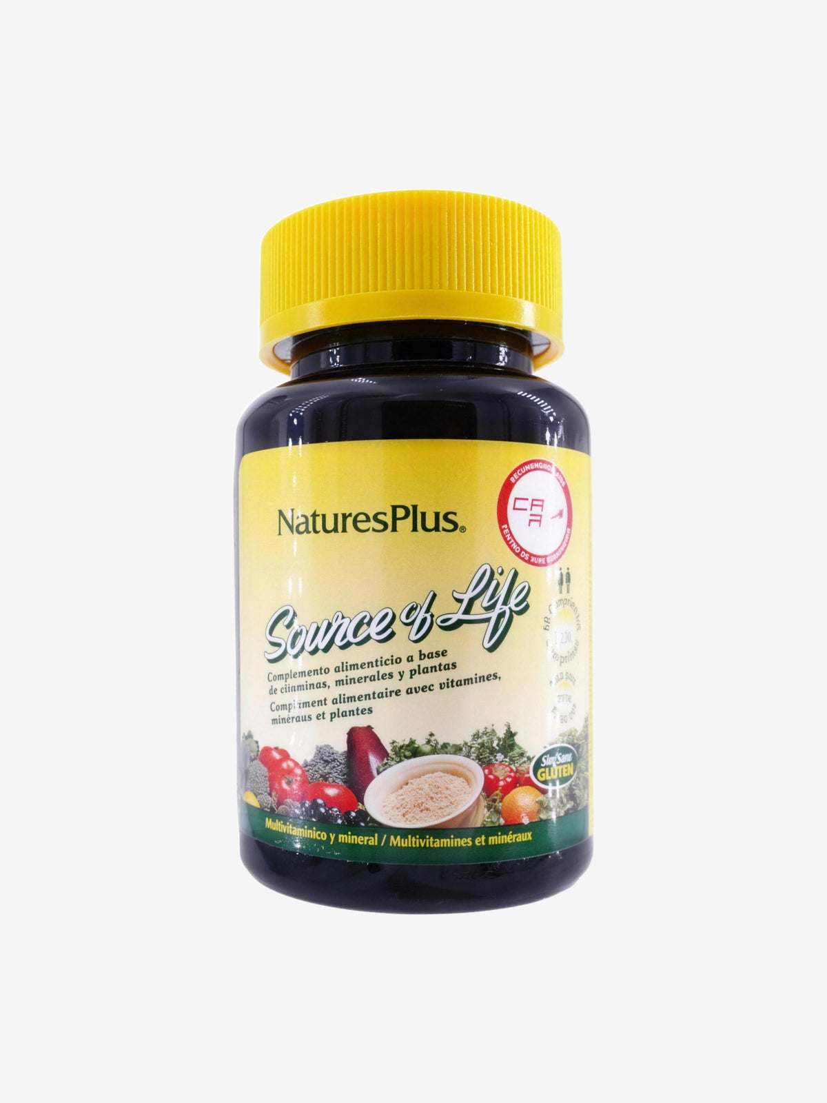 Source de Vie Adulte 60 comprimés Nature's Plus - Herboristerie de Paris