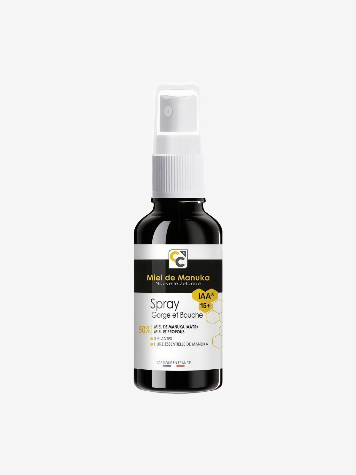 Spray Gorge et Bouche bio Miel de Manuka UMF IAA 15 Plus 25ml Comptoirs et Compagnies - Herboristerie de Paris