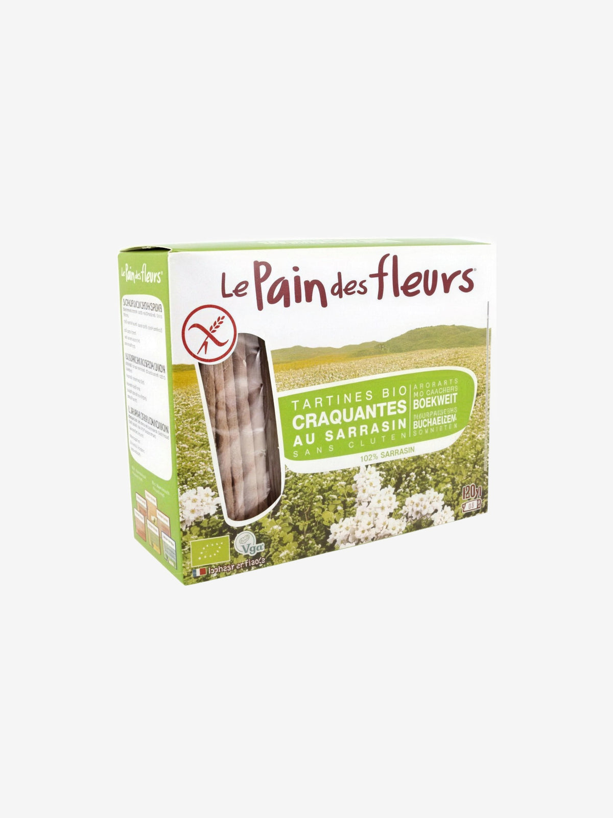 Tartines craquantes au Sarrasin - Herboristerie de Paris