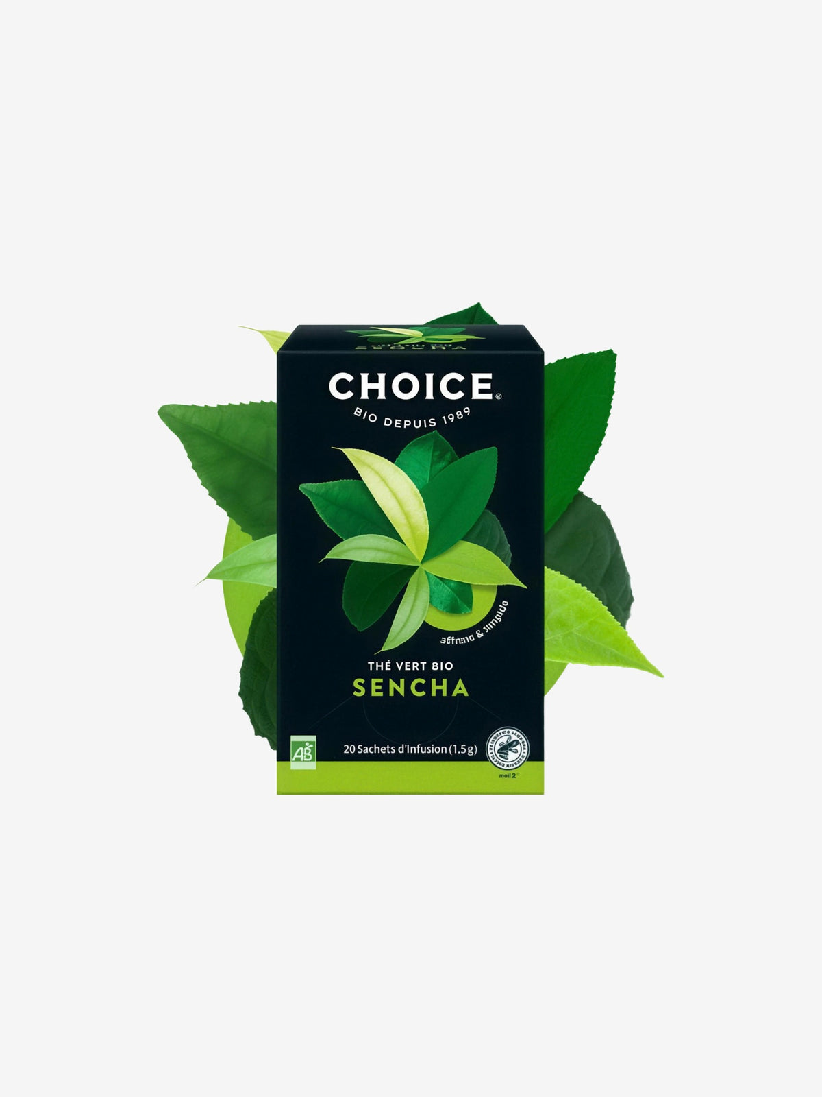 Thé vert sensha 17 sachets Choice - Herboristerie de Paris