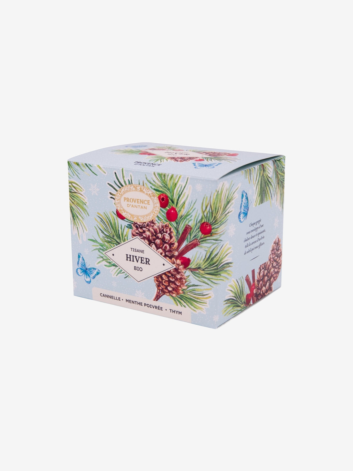 Tisane Hiver bio 20 sachets 36 gr recharge carton Provence D Antan - Herboristerie de Paris