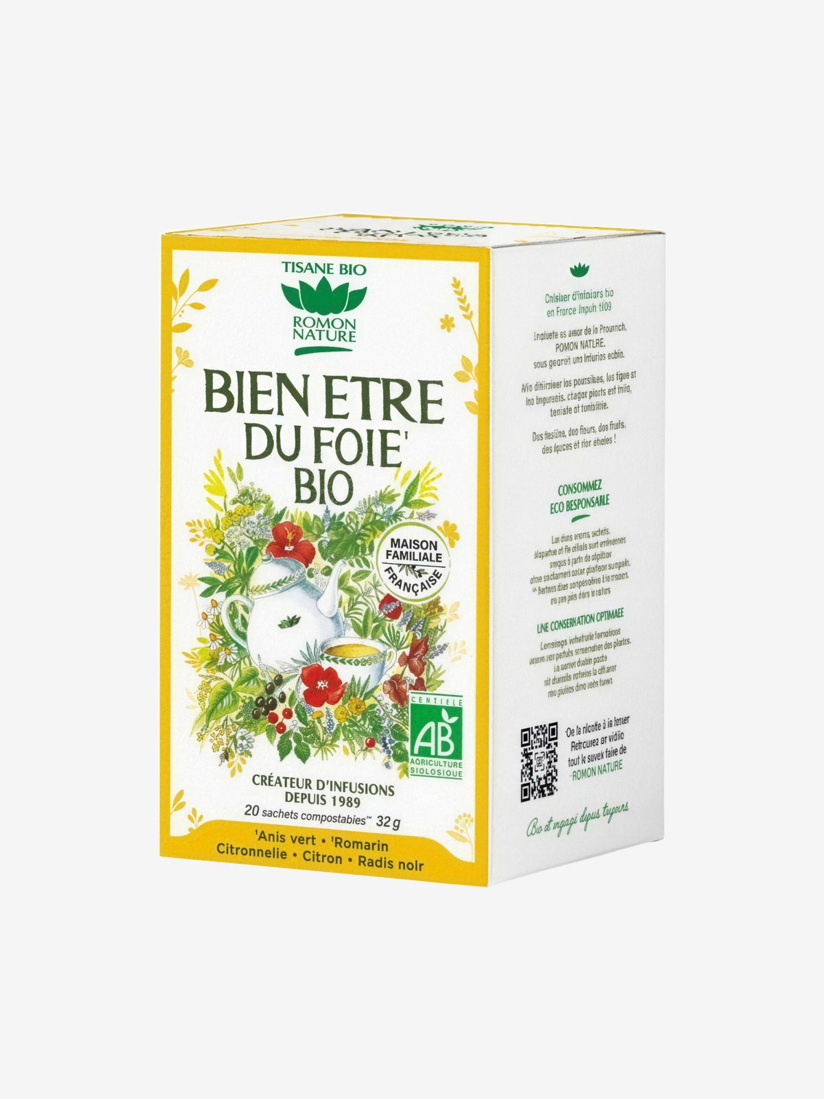 Tisane Bien être du foie - Herboristerie de Paris