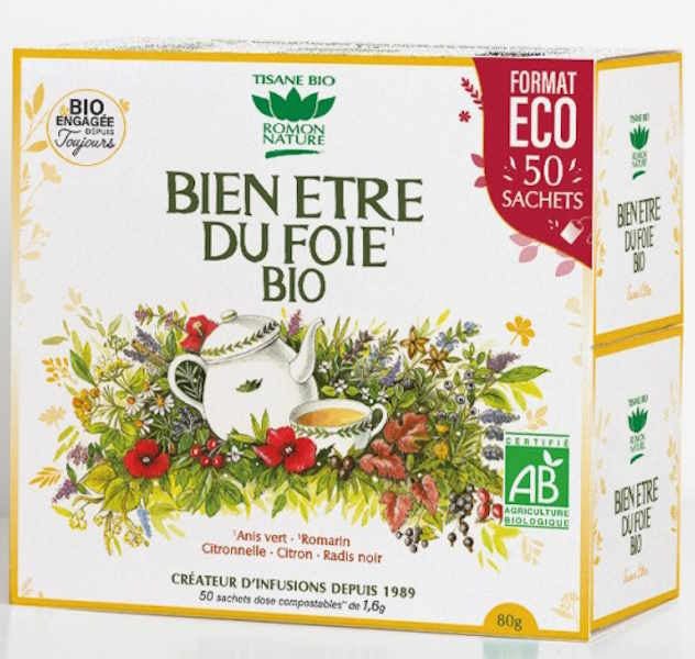Tisane Bien être du foie - Herboristerie de Paris