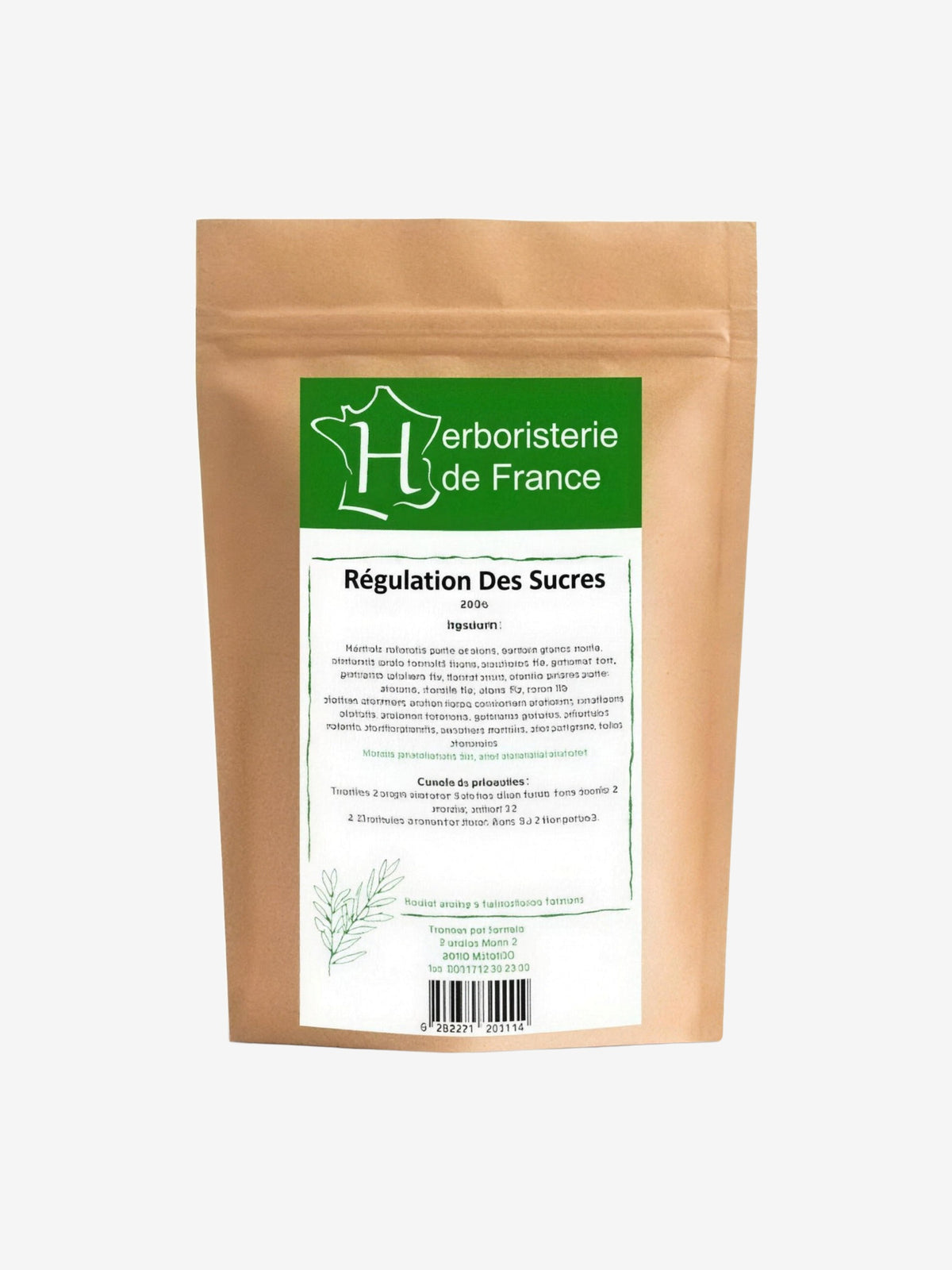 Tisane Régulation des sucres 30g Herboristerie De France - Herboristerie de Paris