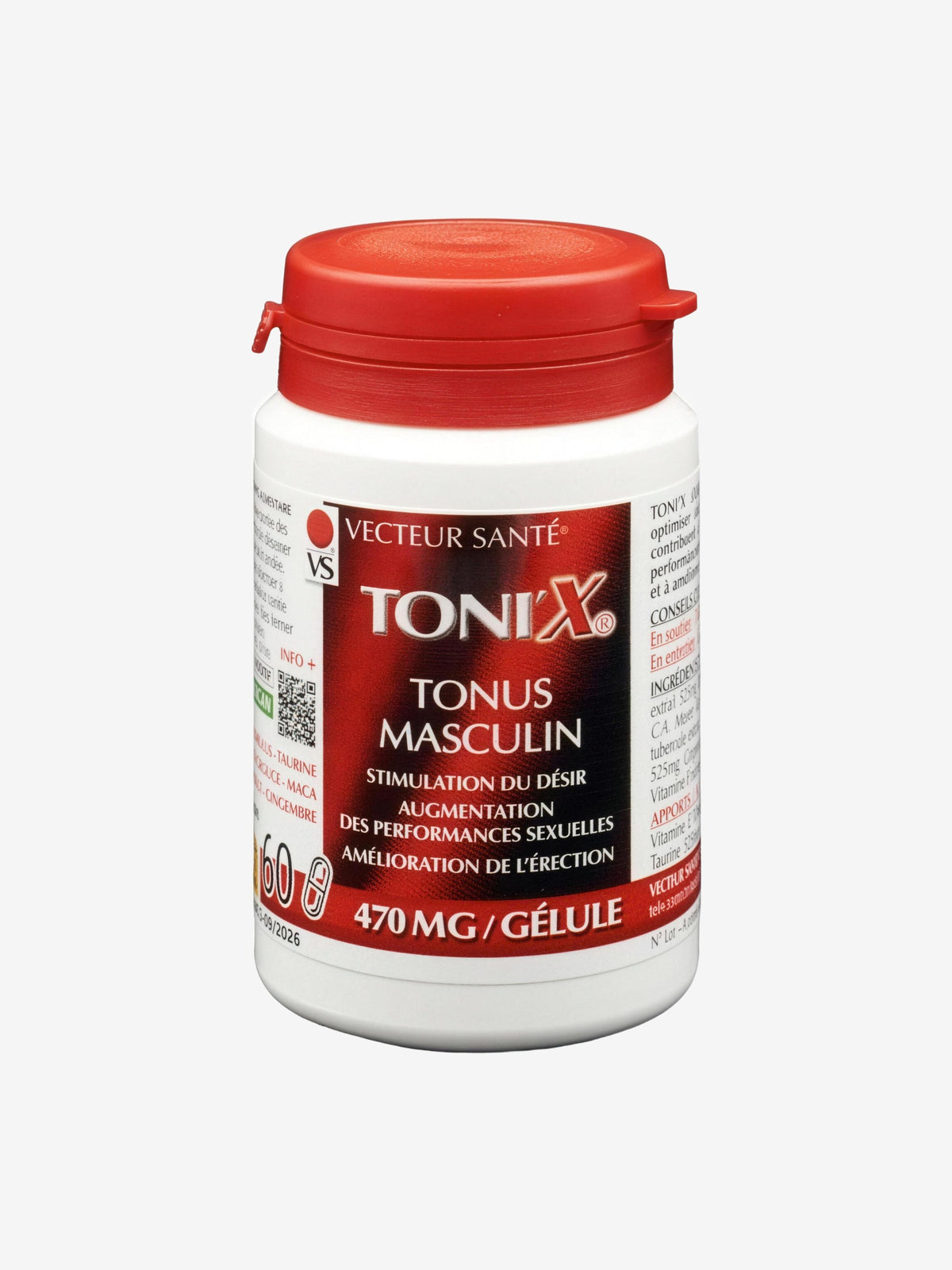 Toni'x 60 gélules Vecteur Santé - Herboristerie de Paris