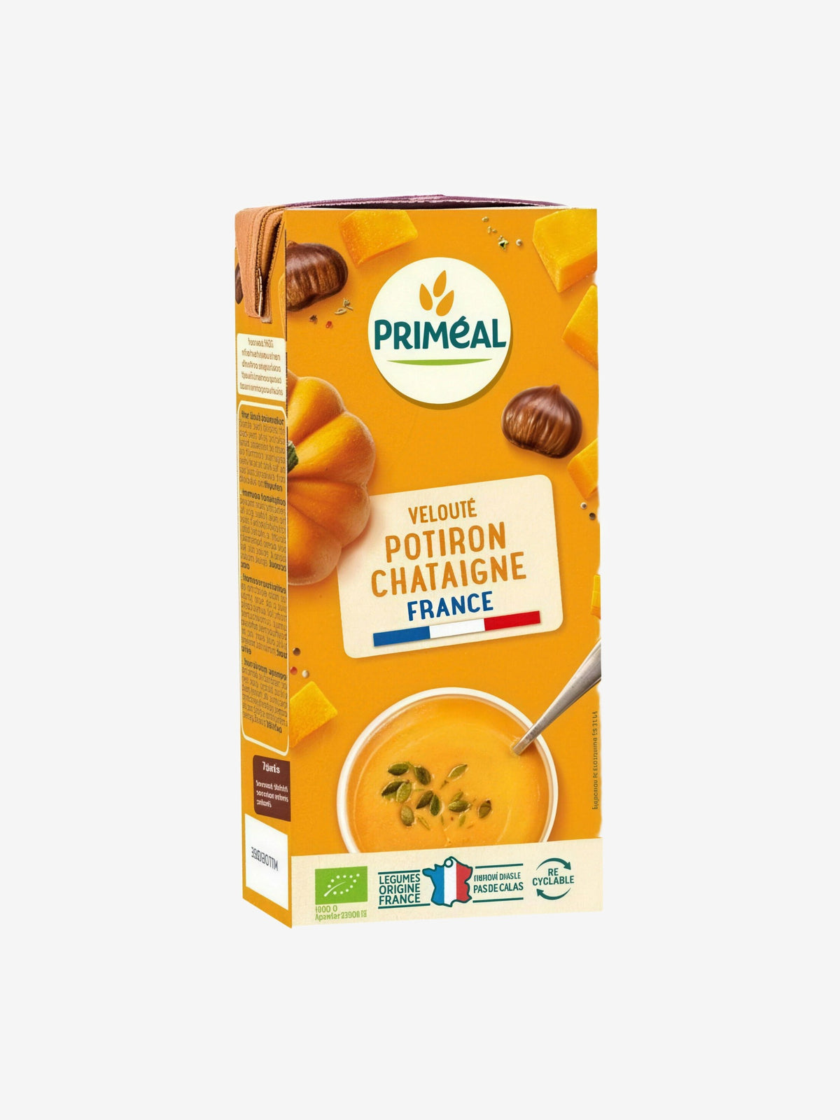 Velouté de Potiron et Châtaigne 33cl Primeal - Herboristerie de Paris