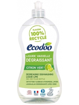 Liquide vaisselle dégraissant citron vert 500ml Ecodoo Herboristerie de Paris