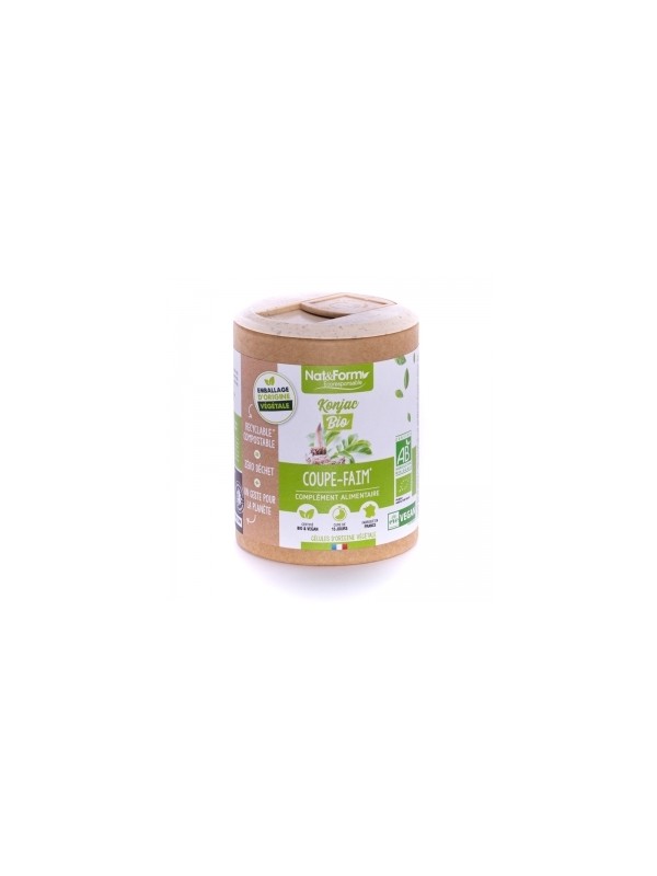Konjac Bio 200 gélules Nat et Form Herboristerie de Paris Amorphophallus konjac