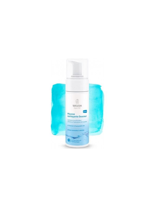 Mousse nettoyante douceur 150ml Weleda Herboristerie de Paris