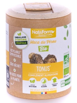 Maca du Pérou Bio 200 gélules Nat et Form Herboristerie de Paris