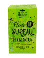 Infusion plaisir Fleur de Sureau Hibiscus bio Romon Nature Herboristerie de Paris