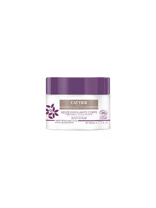 Gelée exfoliante corps 200ml Cattier Herboristerie de Paris