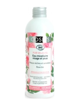 Pur velours Eau micellaire peaux sensibles et sèches 200ml Coslys Herboristerie de Paris