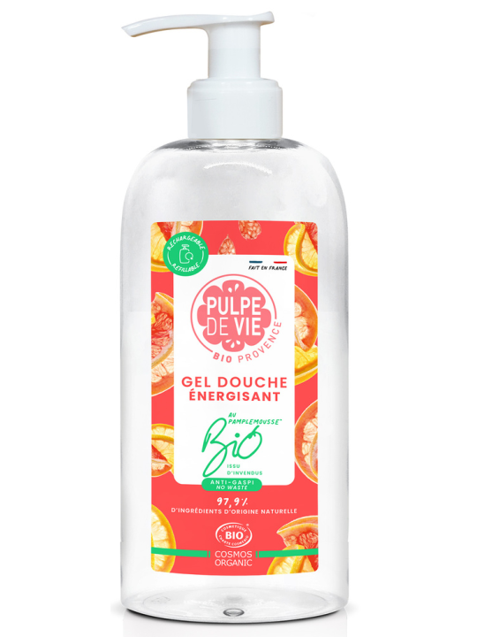Pimp my Mousse Gel Douche énergisant 200ml Pulpe De Vie Herboristerie de Paris