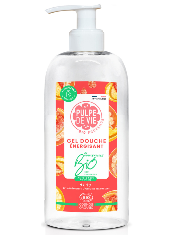 Pimp my Mousse Gel Douche énergisant 200ml Pulpe De Vie Herboristerie de Paris