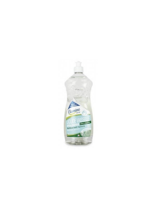 Liquide vaisselle hypoallergénique sans parfum 1L Etamine du Lys Herboristerie de Paris
