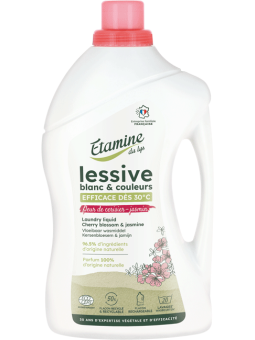 Lessive liquide Fleur de cerisier et jasmin 1L Etamine du Lys Herboristerie de Paris