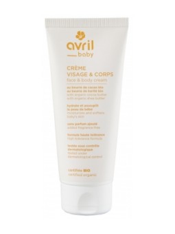 Crème visage et corps bébé 100ml Avril Herboristerie de Paris