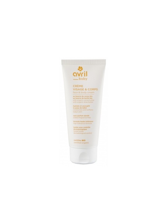 Crème visage et corps bébé 100ml Avril Herboristerie de Paris