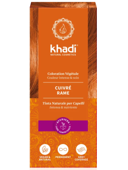 Henné Coloration Premium Cuivre Flamboyant X6 - Poudre Naturelle - Pour Tous Types De Cheveux - PAO 12 Mois