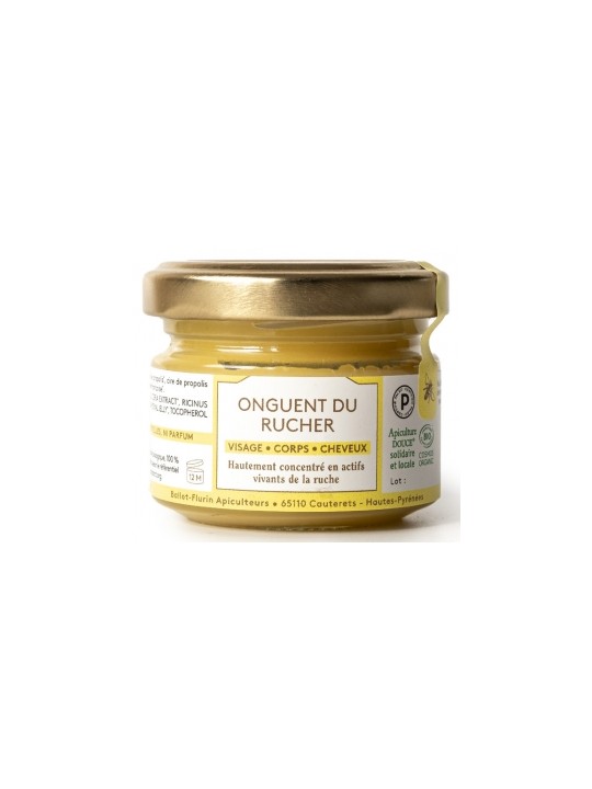 Baume multifonctions nourissant et réparateur Onguent du rucher 50ml Ballot Flurin Herboristerie de Paris