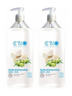 Lot de 2 Après Shampooing Olive et Karité 2 x 500ml Ce'bio Herboristerie de Paris