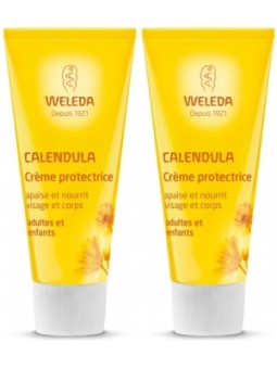 Lot de 2 Crème au calendula 2 x 75ml Weleda Herboristerie de Paris