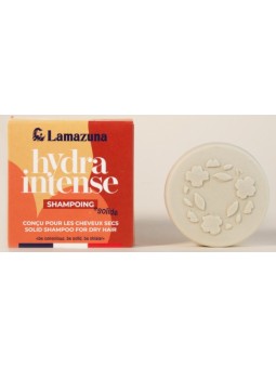 Shampoing solide Cheveux sec à l'huile de coco vierge 70ml Lamazuna Herboristerie de Paris