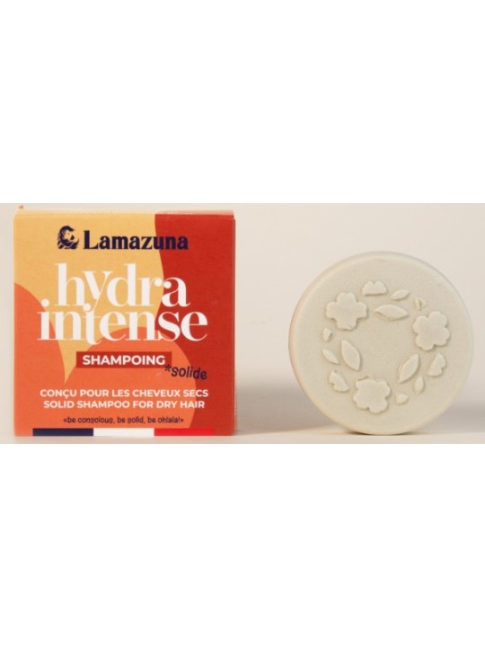Shampoing solide Cheveux sec à l'huile de coco vierge 70ml Lamazuna Herboristerie de Paris