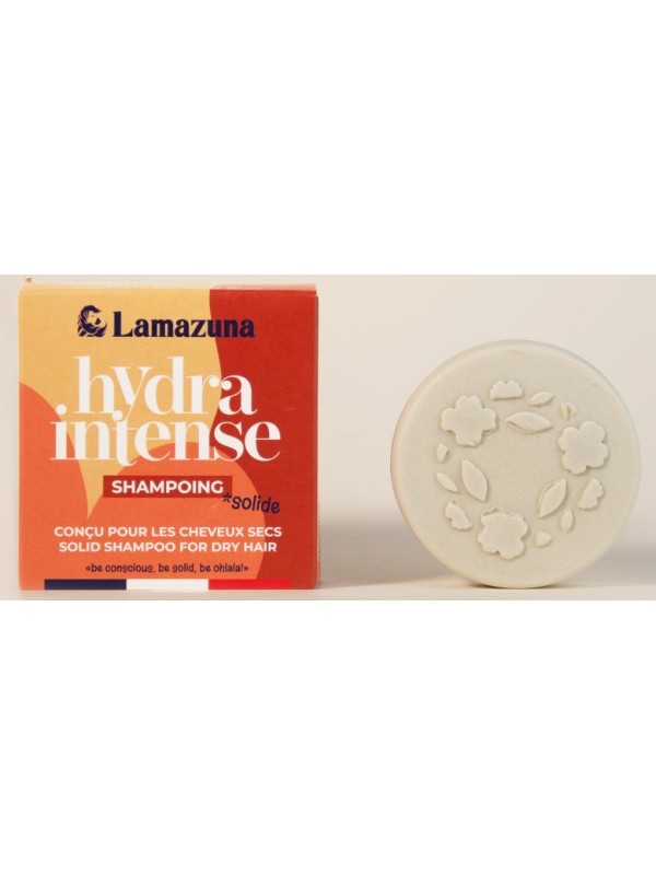 Shampoing solide Cheveux sec à l'huile de coco vierge 70ml Lamazuna Herboristerie de Paris