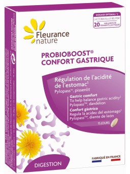 Probioboost confort gastrique 15 comprimés Fleurance Nature Herboristerie de Paris pissenlit lactobacillus reuteri