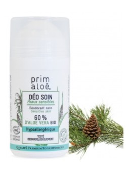 Déodorant soin peaux sensibles 50ml Prim Aloe Herboristerie de Paris
