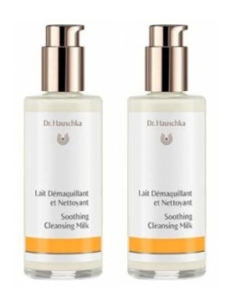 Lot de 2 Lait démaquillant et Nettoyant 2 x 145ml Dr. Hauschka Herboristerie de Paris