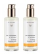 Lot de 2 Lait démaquillant et Nettoyant 2 x 145ml Dr. Hauschka Herboristerie de Paris