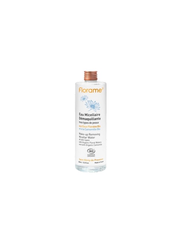 Eau micellaire visage et yeux 400ml Florame Herboristerie de Paris