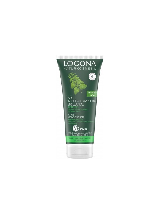Après shampoing brillance ortie Bio 200ml Logona Herboristerie de Paris