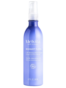 Lait démaquillant détox 200ml Melvita Herboristerie de Paris